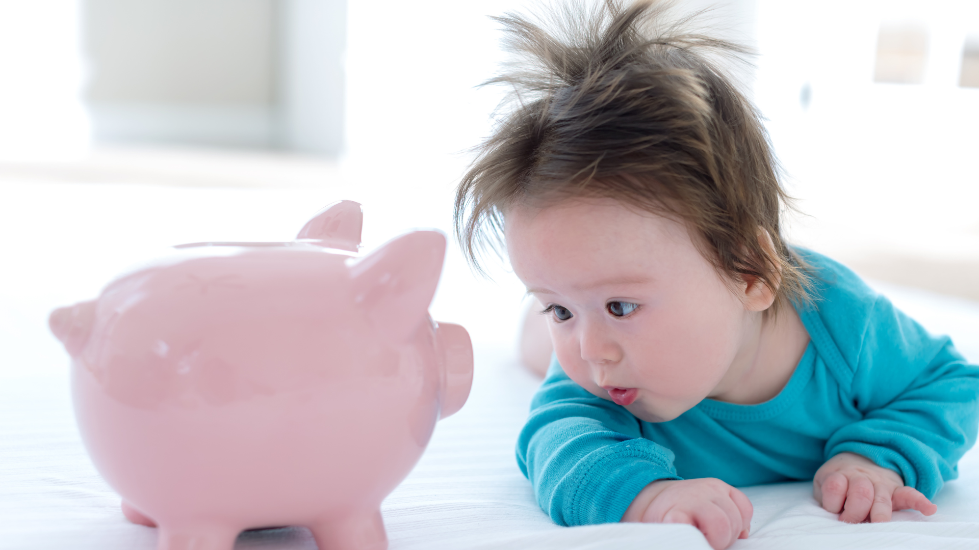 Babies of Homelessness child with piggy bank